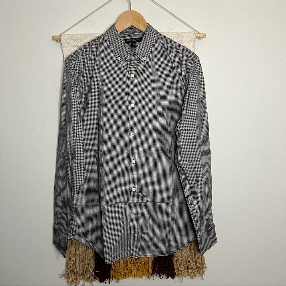 Banana Republic Gray Dress Shirt